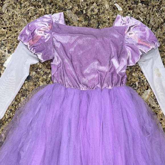 Purple Princess Kids Costume - Picture 6 of 7
